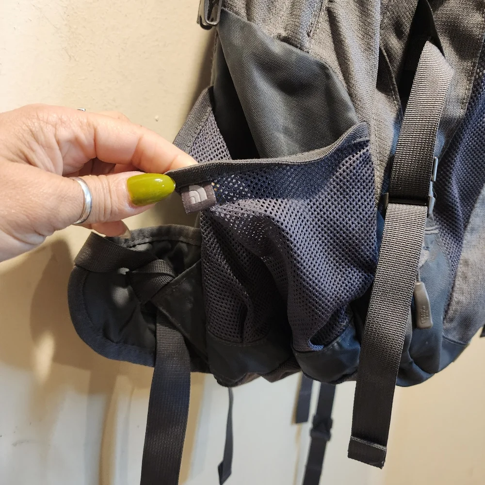 The North Face Gray Hiking Backpack